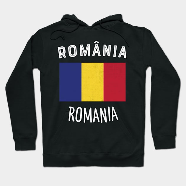 Romania Flag Hoodie by phenomad